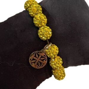 Rustic Cuff‎ Beaded Bracelet